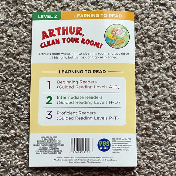 “Arthur, Clean Your Room!” children’s book by Marc Brown (NWOT) - Picture 2 of 8